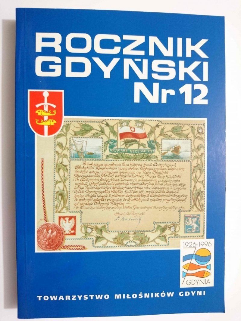ROCZNIK GDYŃSKI Nr 12 1996