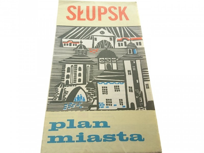 SŁUPSK. PLAN MIASTA 1988