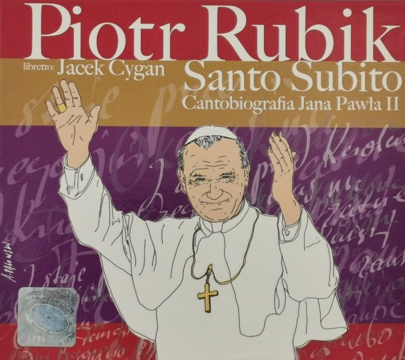 CD. PIOTR RUBIK. SANTO SUBITO
