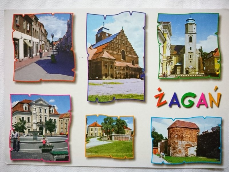 ŻAGAŃ. DEPTAK; GOTYCKI KOŚCIÓŁ I INNE FOT. KRAKOWIAK