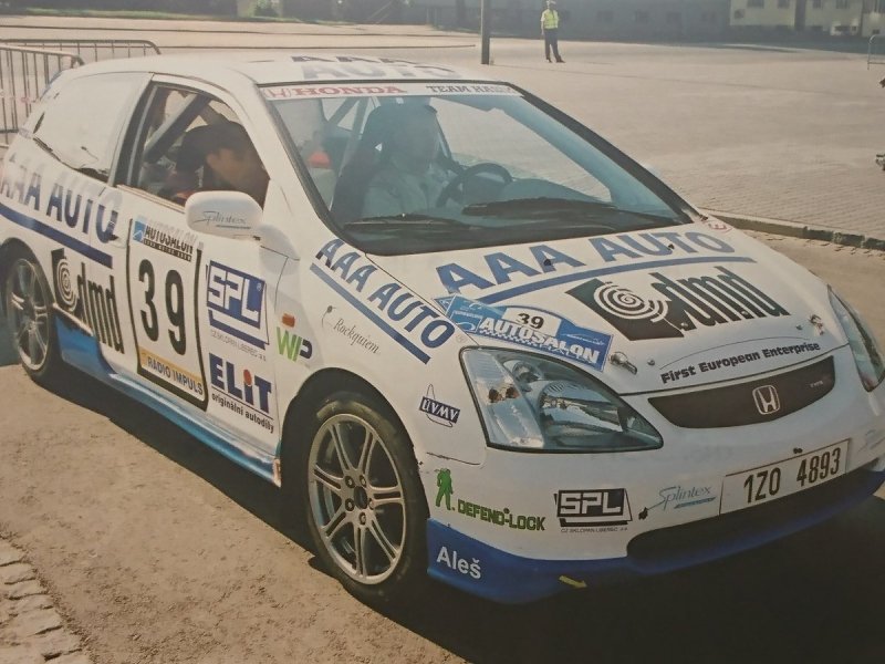 RAJD WRC 2005 ZDJĘCIE NUMER #198 HONDA CIVIC