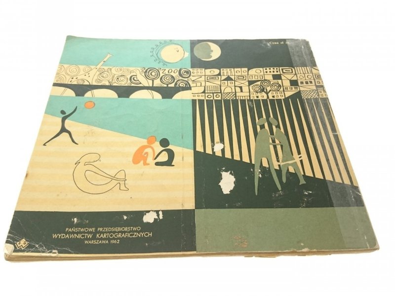 PLAN WARSZAWY 1962