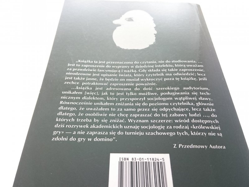 ZAPROSZENIE DO SOCJOLOGII - Peter L. Berger 1997