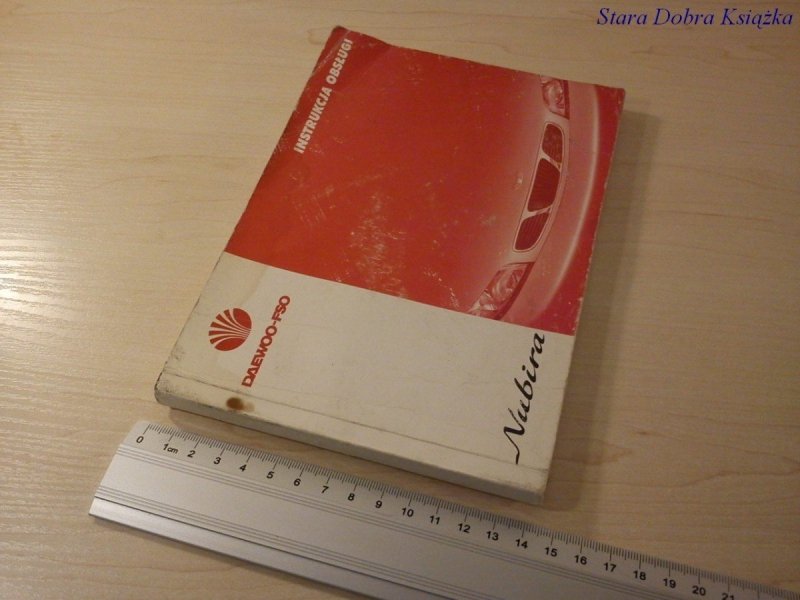 DAEWOO-FSO NUBIRA. INSTRUKCJA OBSŁUGI