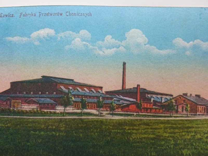 REPRINT. ŁOWICZ. FABRYKA PRZETWORÓW CHEMICZNYCH