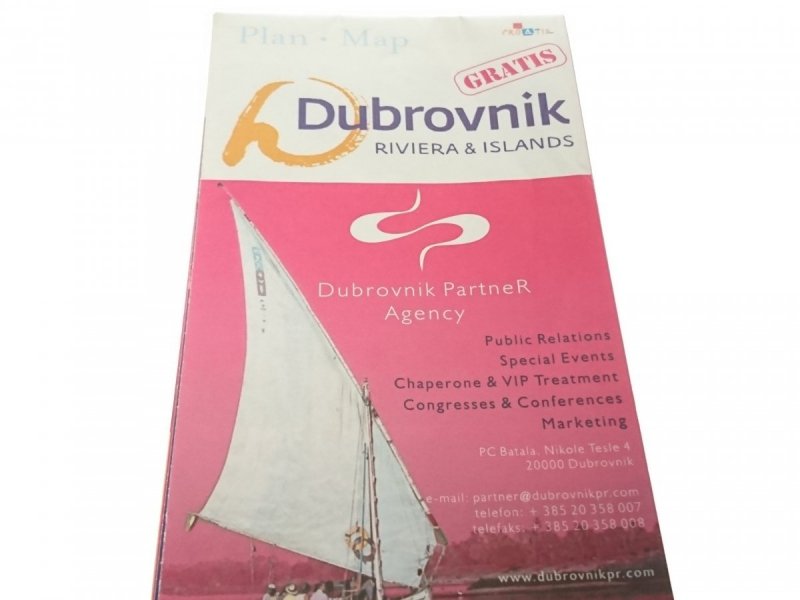 DUBROVNIK RIVIERA AND ISLANDS. PLAN