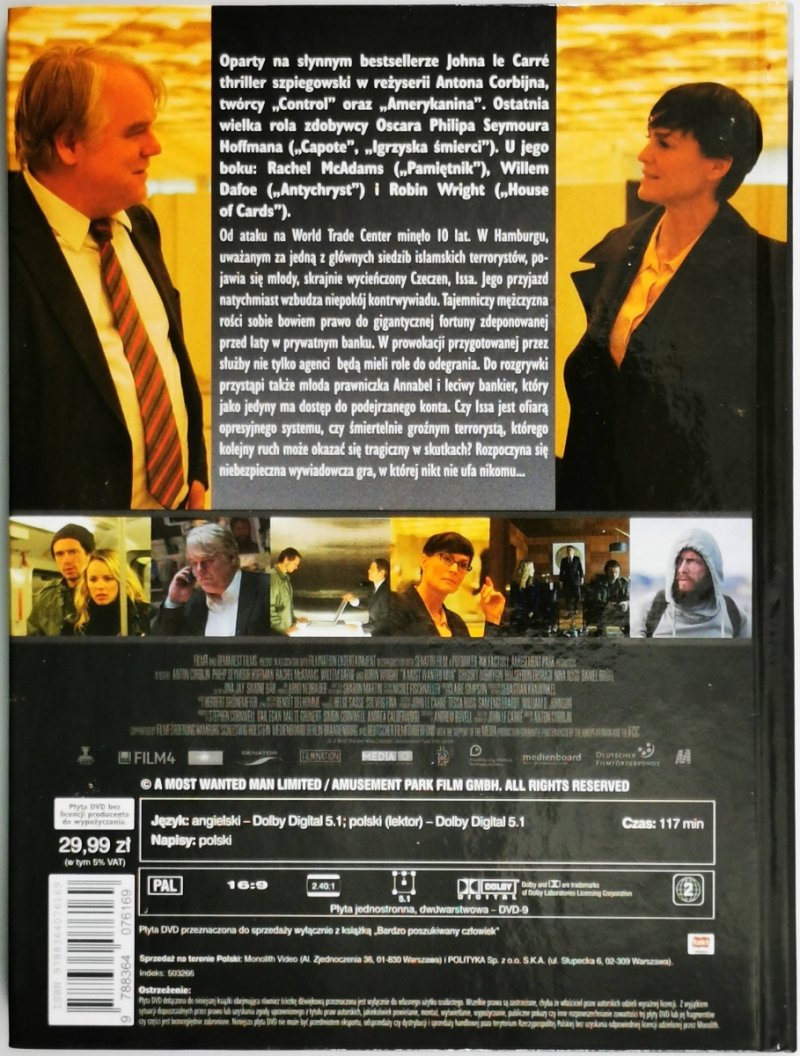 DVD. BARDZO POSZUKIWANY CZŁOWIEK  