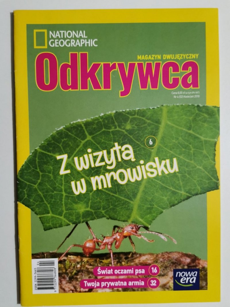 ODKRYWCA MAGAZYN DWUJĘZYCZNY – Nr. 4.2018