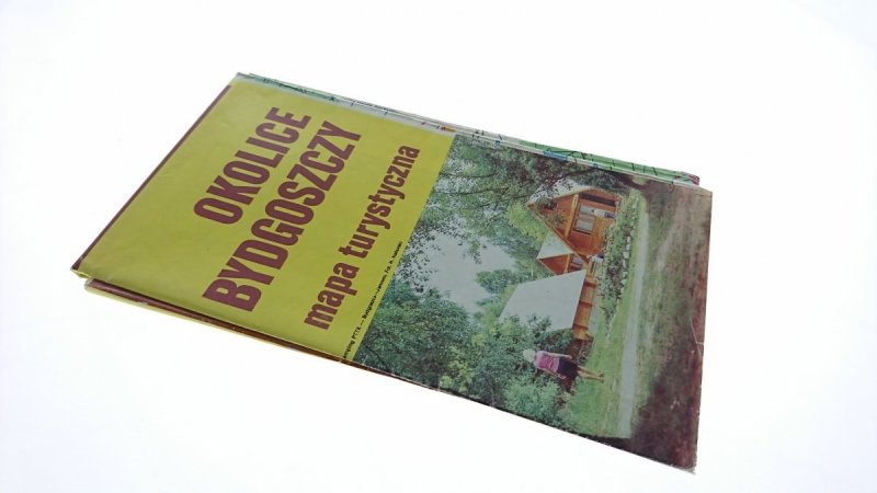 OKOLICE BYDGOSZCZY. MAPA TURYSTYCZNA 1992