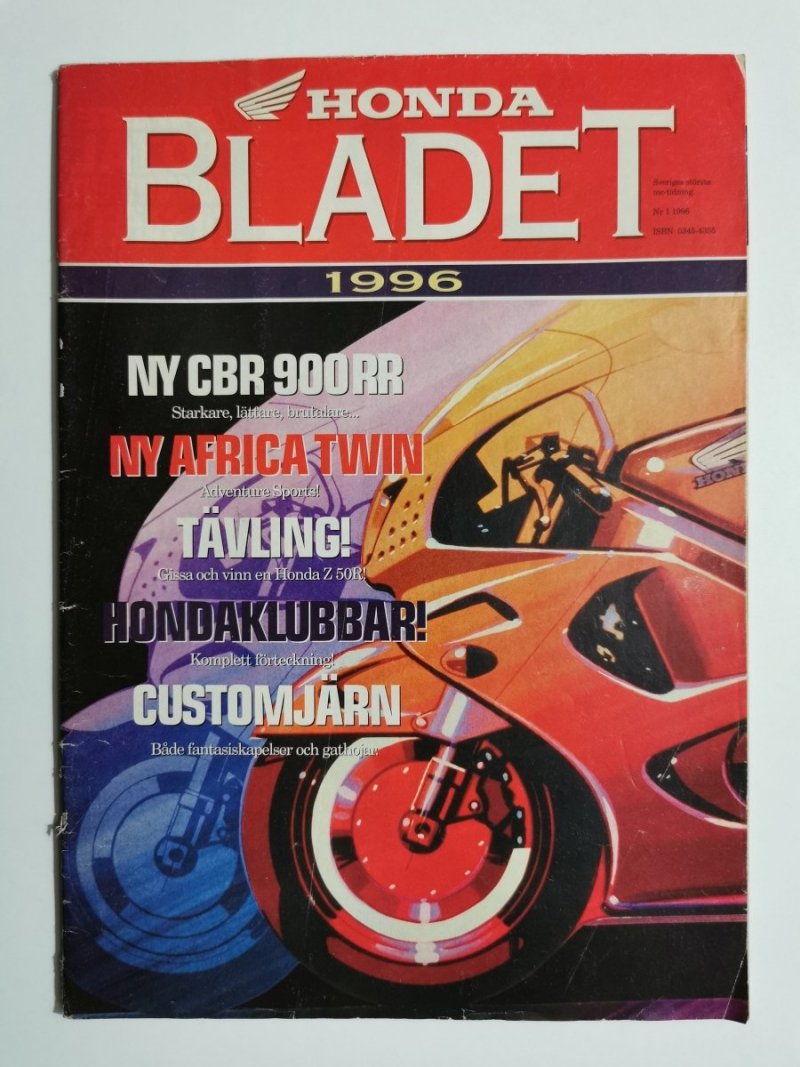 HONDA BLADET NR 1 1996 