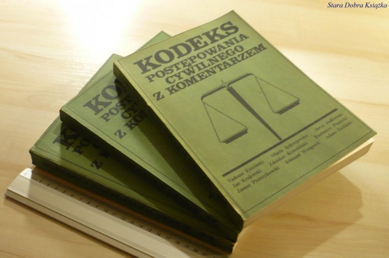 KODEKS POSTĘPOWANIA CYWILNEGO Z KOMENTARZEM 3 TOMY