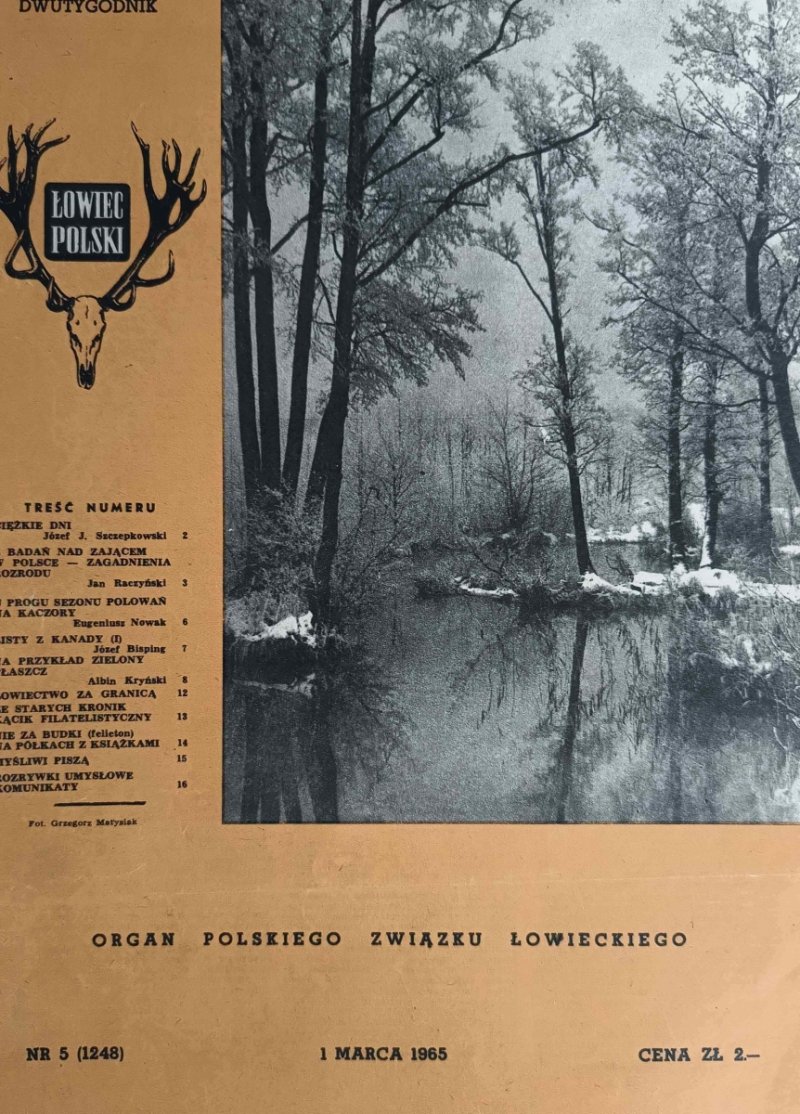 ŁOWIEC POLSKI NR 5/1965