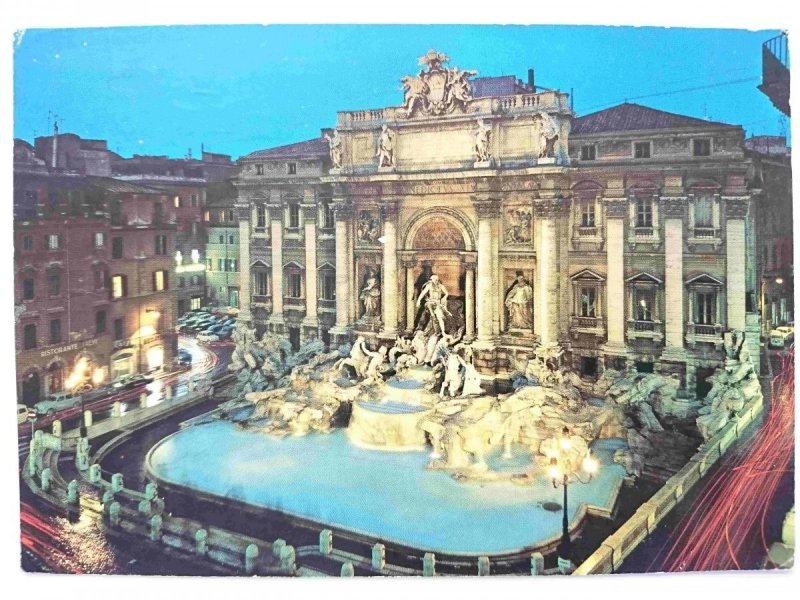 ROMA. FONTANA DI TREVI – NOTTURNO
