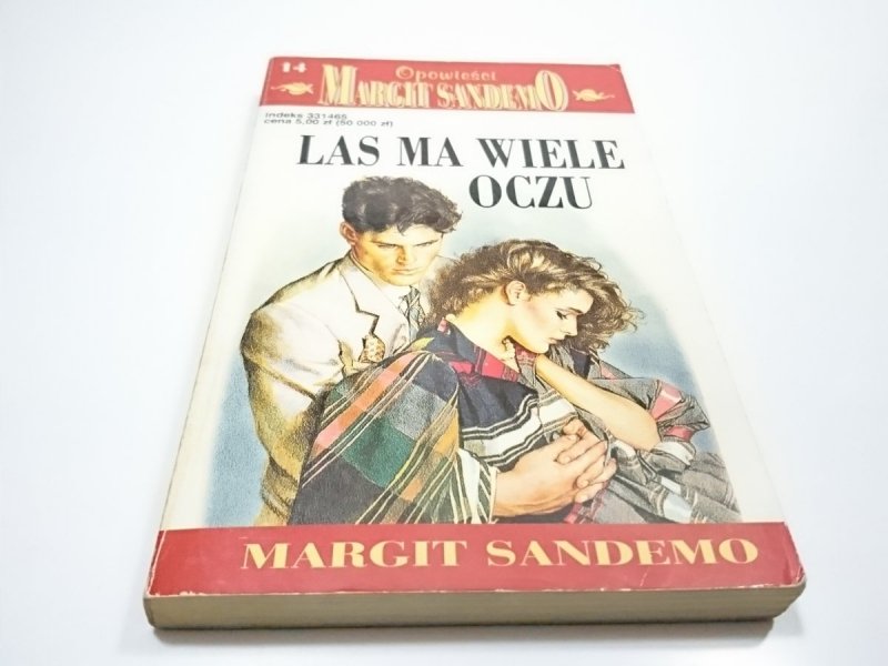 OPOWIEŚCI MARGIT SANDEMO TOM 14 LAS MA WIELE OCZU