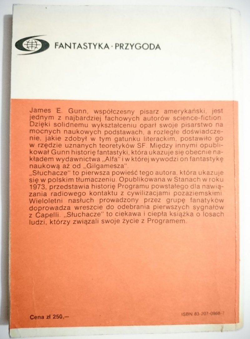 SŁUCHACZE - James E. Gunn 1987