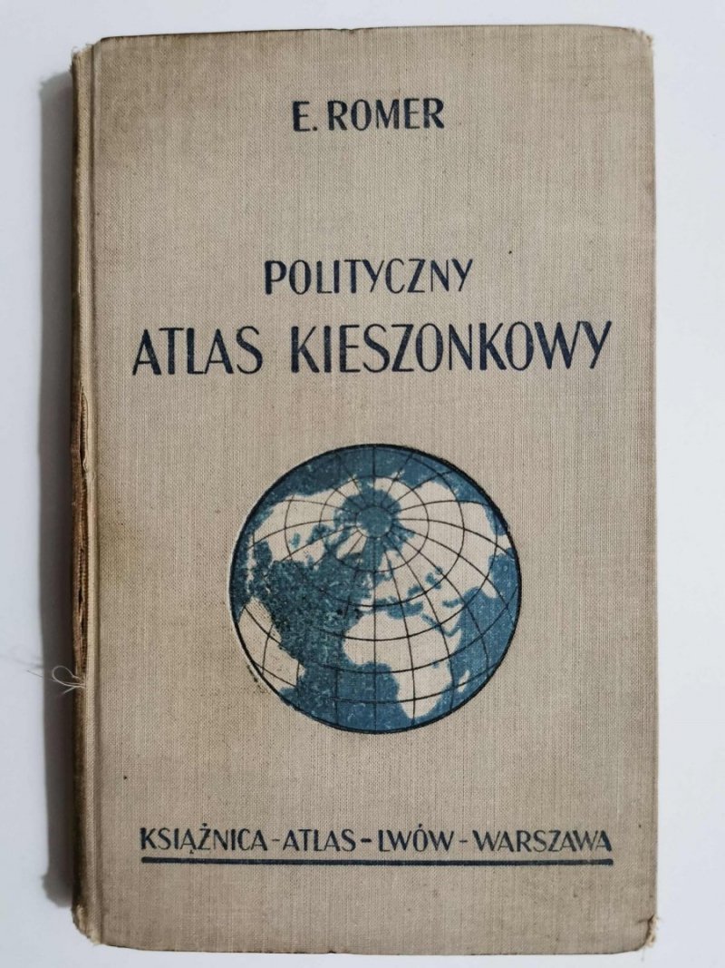 POLITYCZNY ATLAT KIESZONKOWY - Eugeniusz Romer 1937