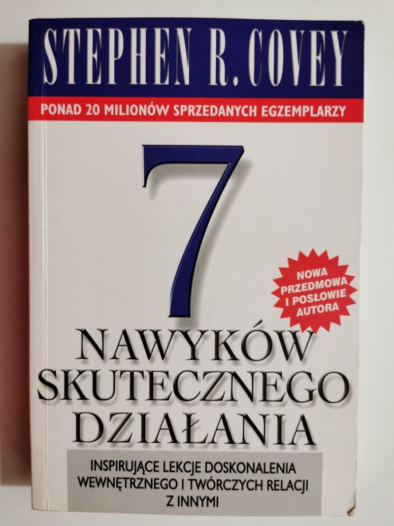 7 NAWYKÓW SKUTECZNEGO DZIAŁANIA - Stephen R. Covey