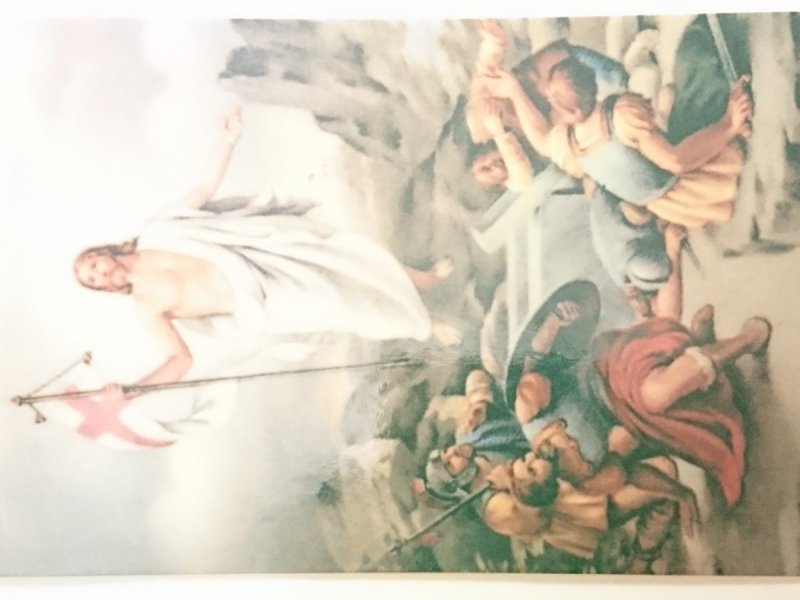 JEZUS CHRYSTUS ZMARTWYCHWSTAŁ. NOWY OBRAZEK