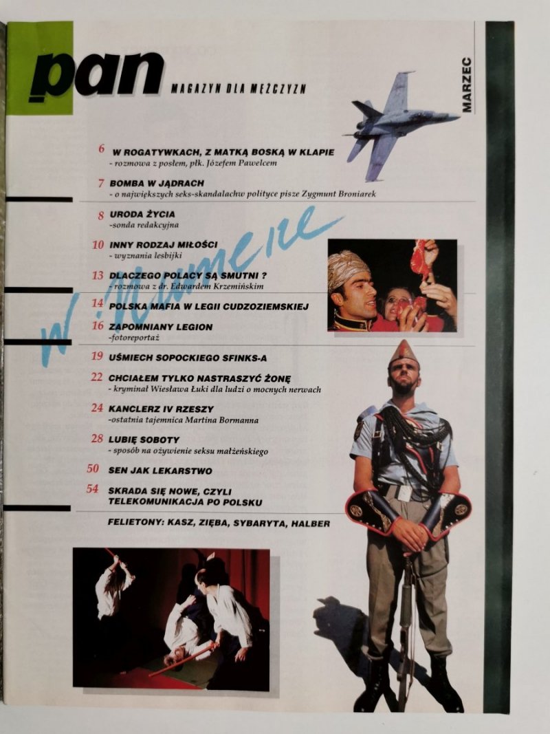 PAN MAGAZYN PORADNICZO-HOBBYSTYCZNY MARZEC 1992 NR 3 (52) 