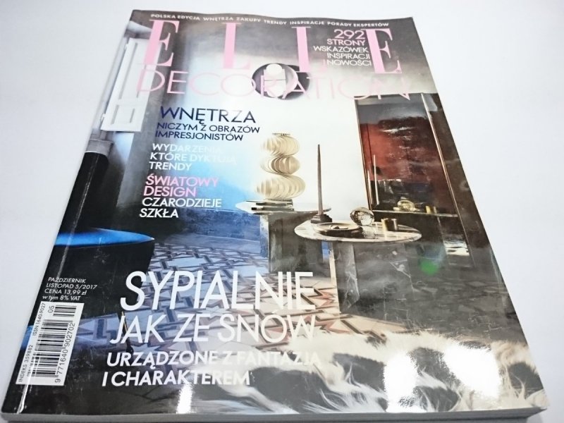 ELLE DECORATION PAŹDZIERNIK LISTOPAD 5/2017