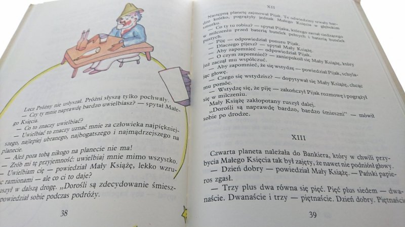 MAŁY KSIĄŻĘ - Antoine de Saint-Exupery 1990