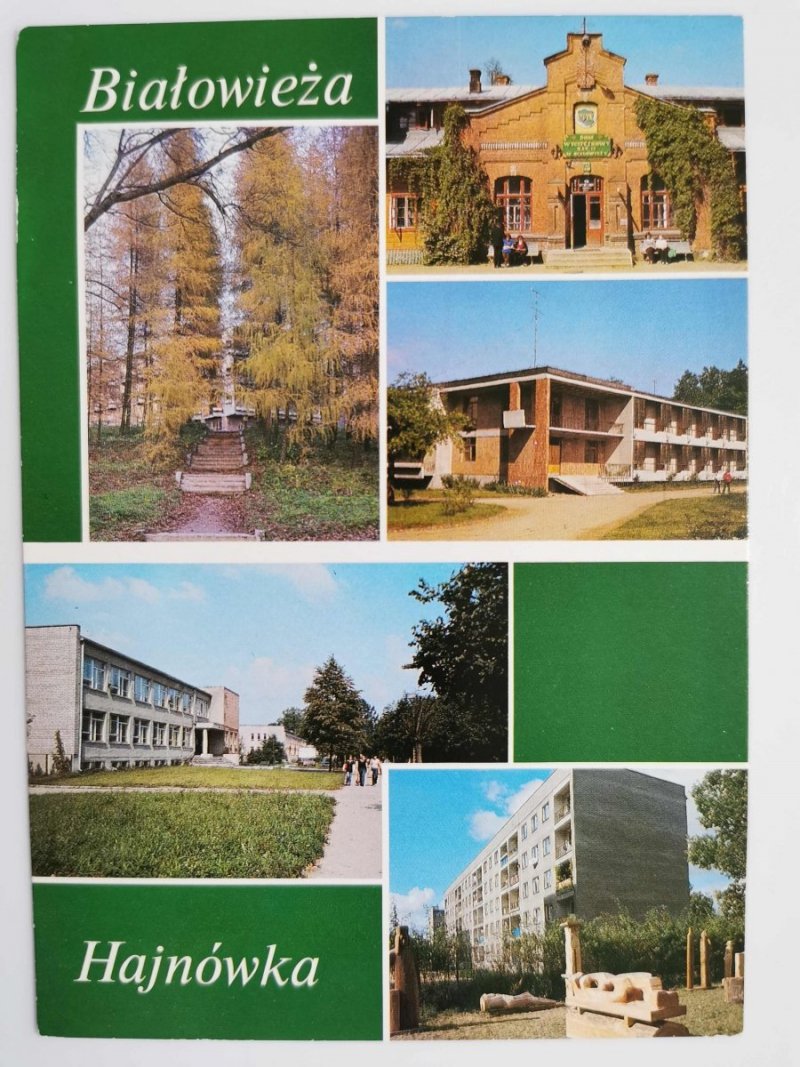 BIAŁOWIEŻA. PARK PAŁACOWY FOT. ZBORSKI I INNI