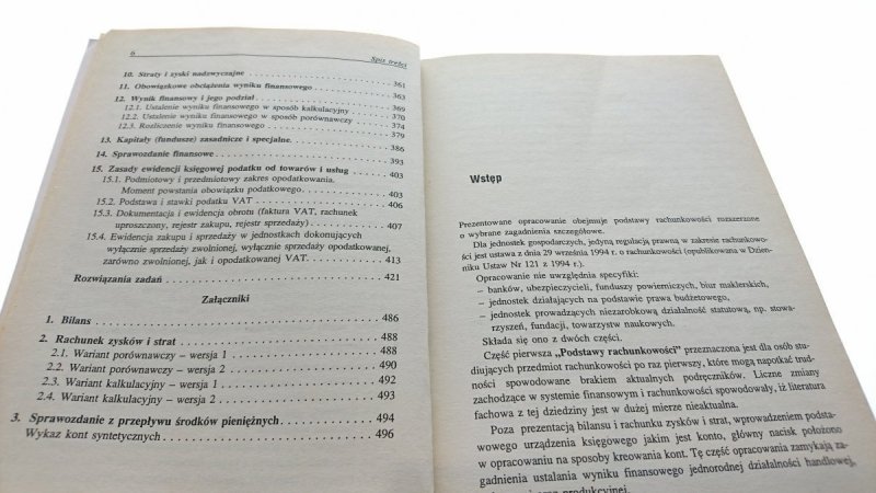 PODRĘCZNIK SAMODZIELNEJ NAUKI KSIĘGOWANIA 2000