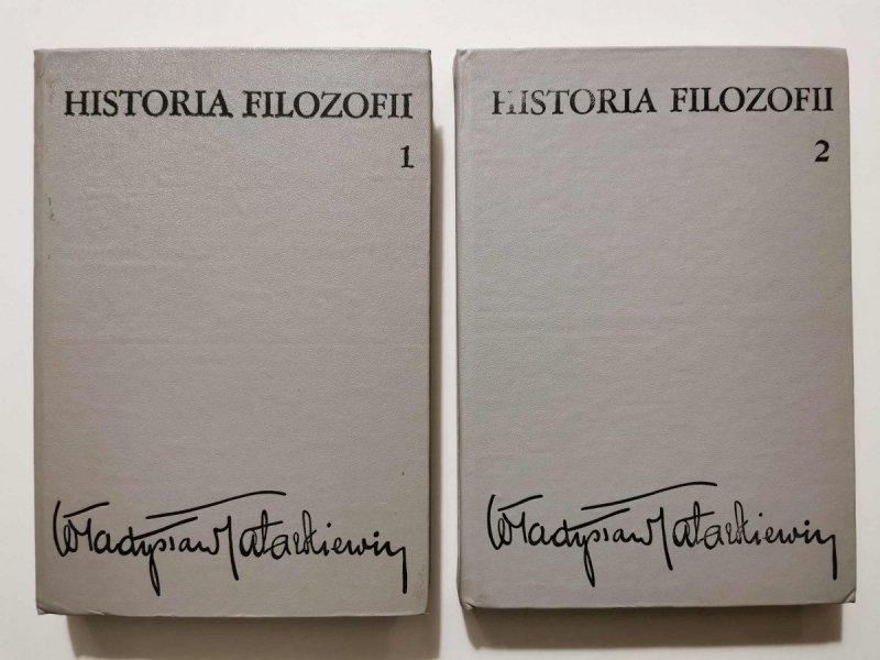HISTORIA FILOZOFII TOM 1 i 2 - Władysław Tatarkiewicz 
