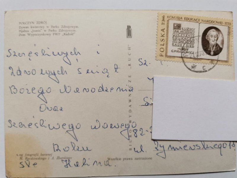 POŁCZYN ZDRÓJ. DYWAN KWIATOWY W PARKU ZDROJOWYM FOT. ZBORSKI