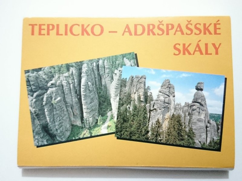 TEPLICKO-ADRŚPAŚSKE SKALY. 13 KART