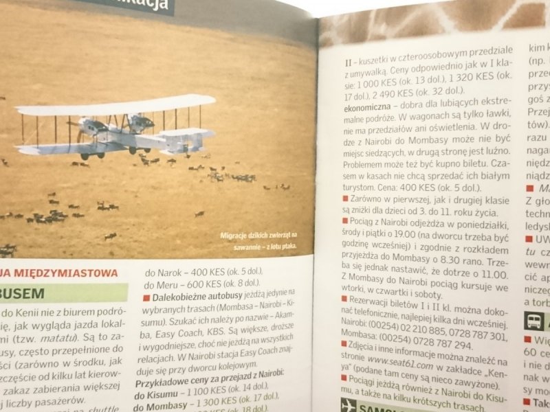 NATIONAL GEOGRAPHIC TRAVELER. KENIA NIEZBĘDNIK
