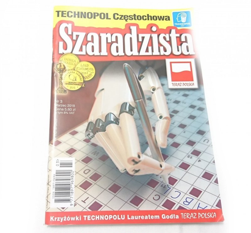 SZARADZISTA NR 3 MARZEC 2018