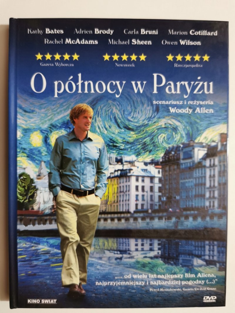 DVD. O PÓŁNOCY W PARYŻU - WOODY ALLEN