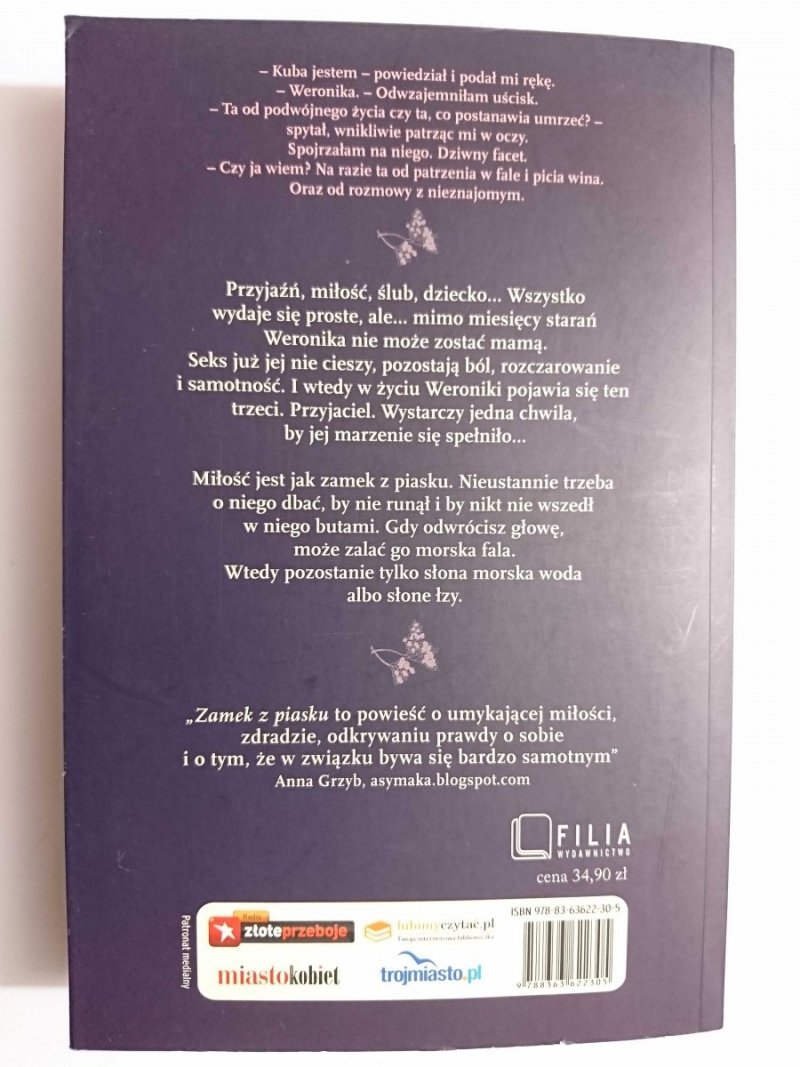 ZAMEK Z PIASKU - Magdalena Witkiewicz 2013