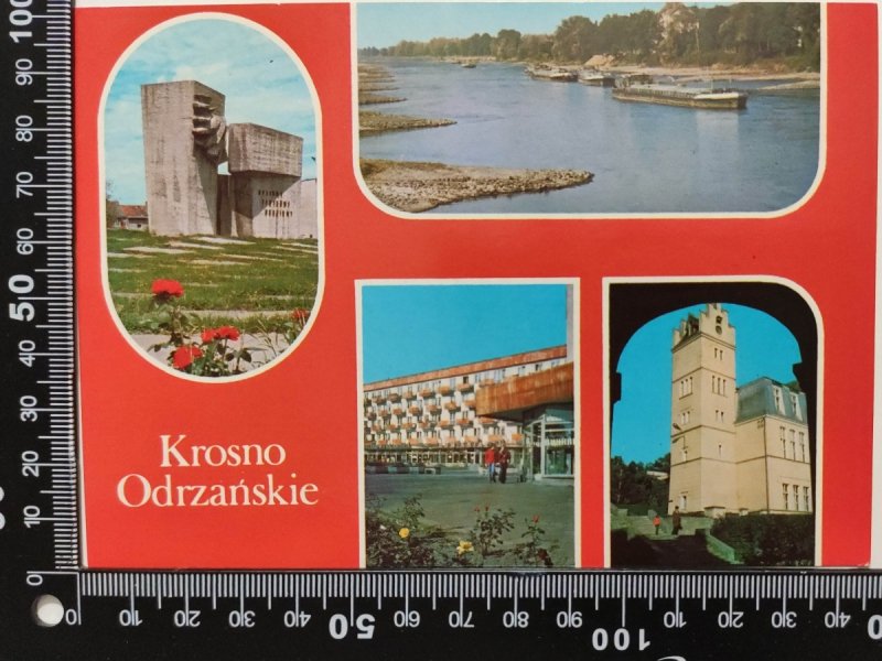 KROSNO ODRZAŃSKIE. KOLAŻ 4 ZDJĘĆ