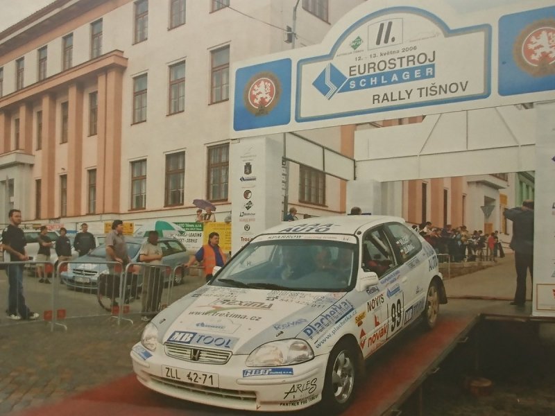 RAJD WRC 2005 ZDJĘCIE NUMER #145 HONDA CIVIC