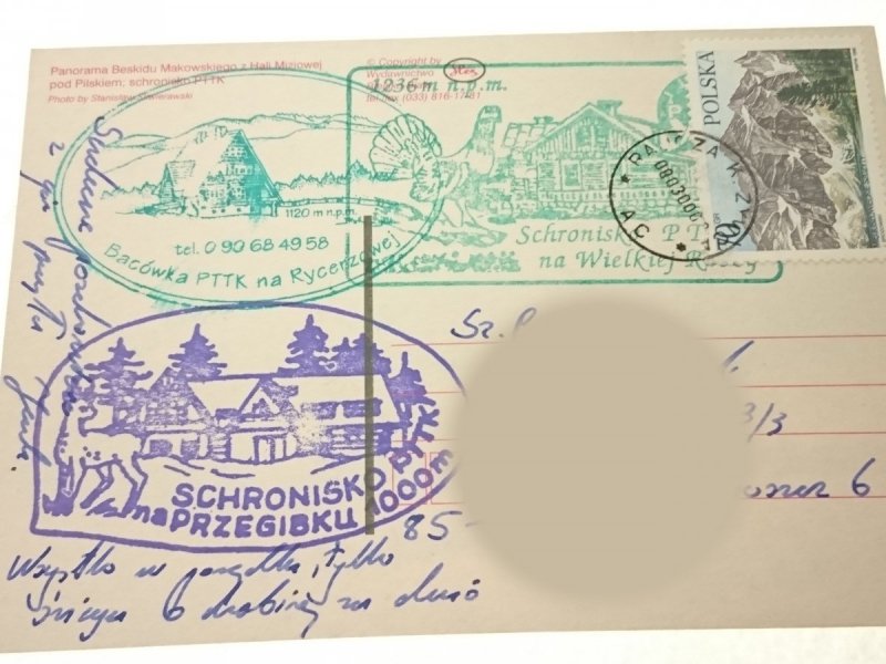 PANORAMA BESKIDÓU MAKOWSKIEGO Z HALI MIZIOWEJ