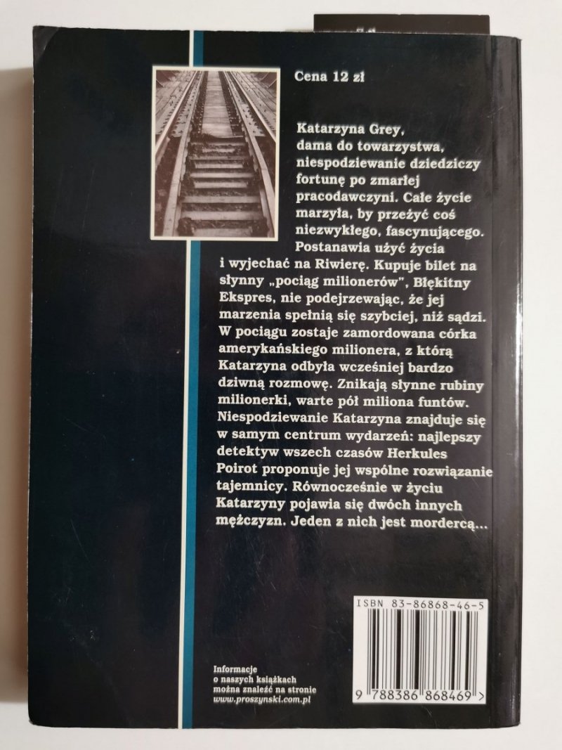 ZAGADKA BŁĘKITNEGO EKSPRESU - Agatha Christie 