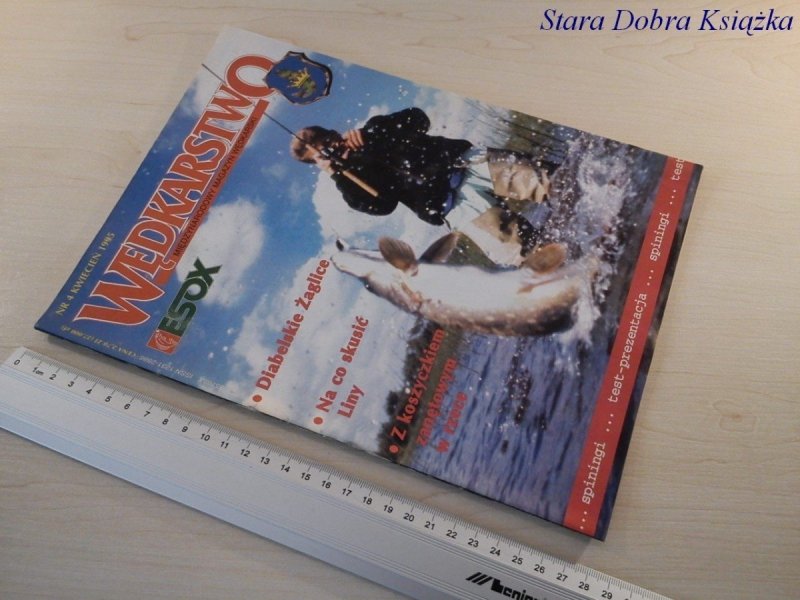 WĘDKARSTWO NR.4 KWIECIEŃ 1995