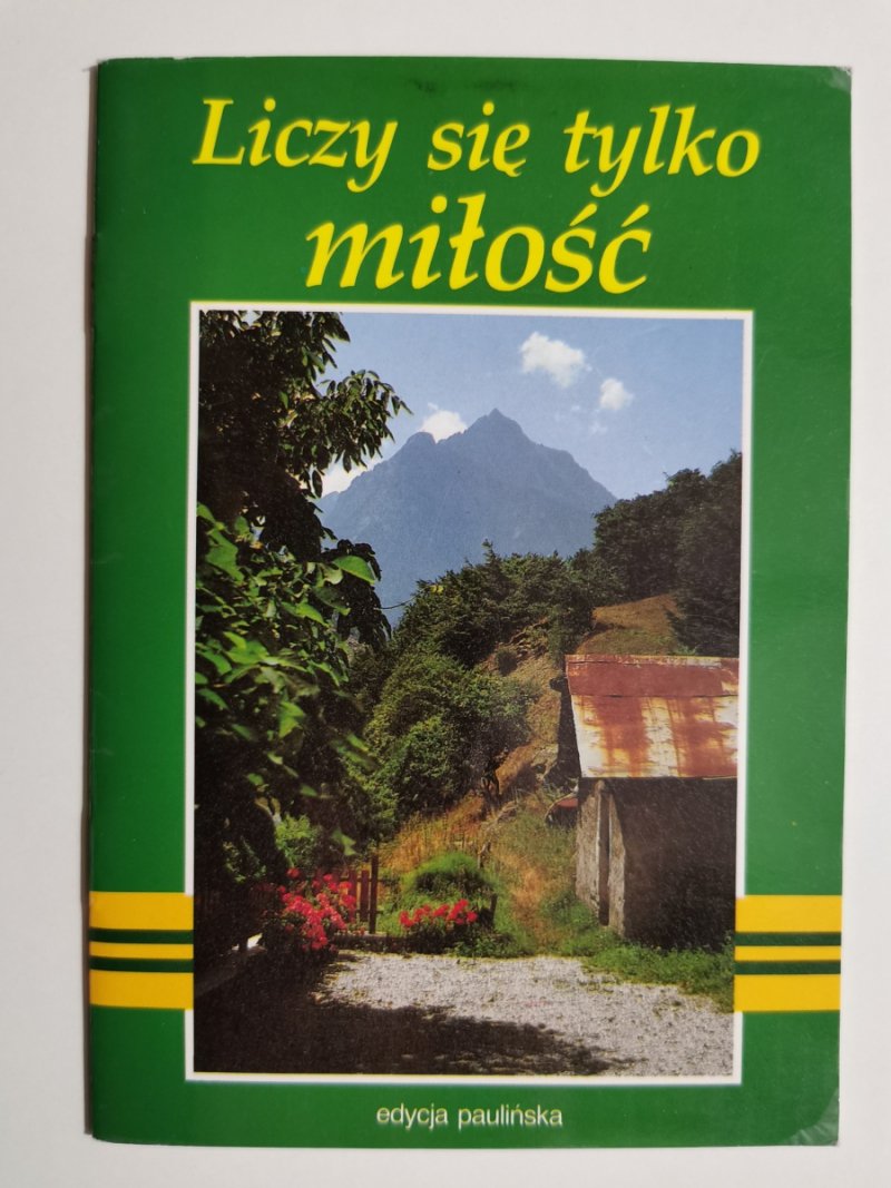 LICZY SIĘ TYLKO MIŁOŚĆ