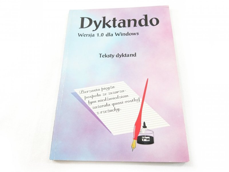 DYKTANDO. WERSJA 1.0 DLA WINDOWS. TEKSTY DYKTAND