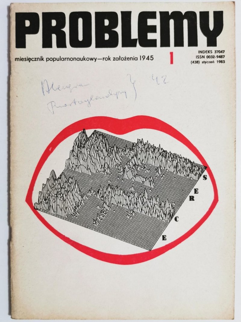 PROBLEMY MIESIĘCZNIK POPULARNONAUKOWY NR 1 1983