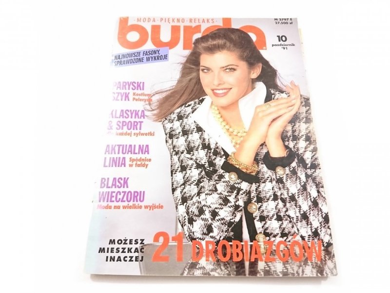 BURDA NR 10 PAŹDZIERNIK '91