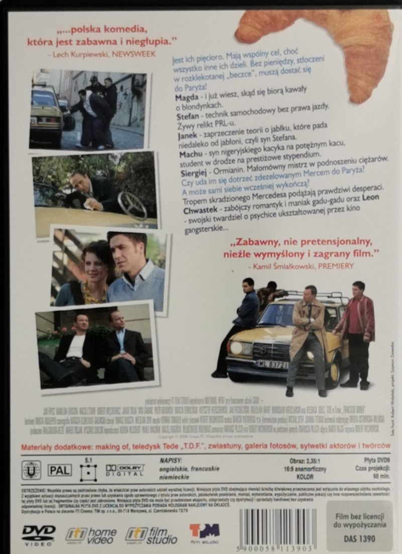 DVD. FRANCUSKI NUMER
