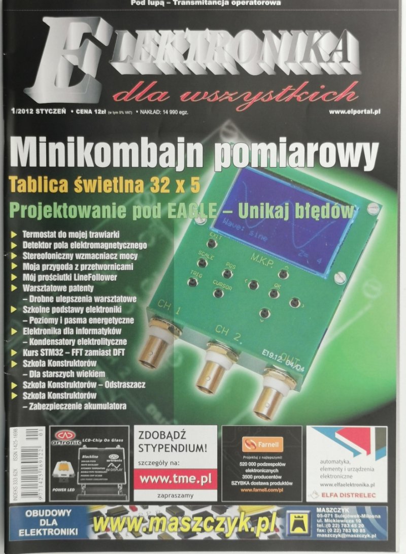 ELEKTRONIKA DA WSZYSTKICH 1/2012