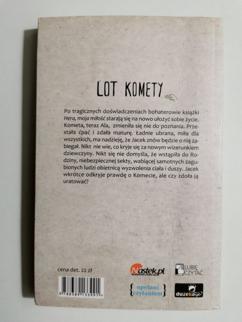 LOT KOMETY - Anna Onichimowska 