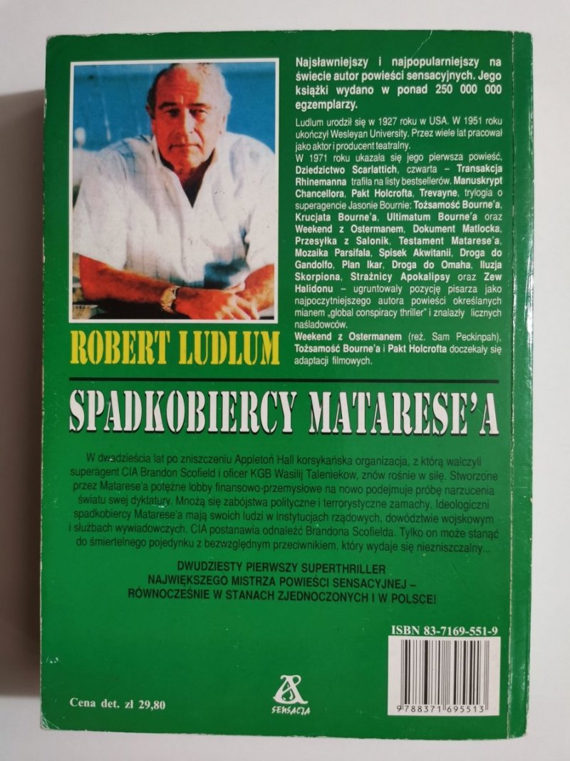 SPADKOBIERCY MATARESE'A - Robert Ludlum 