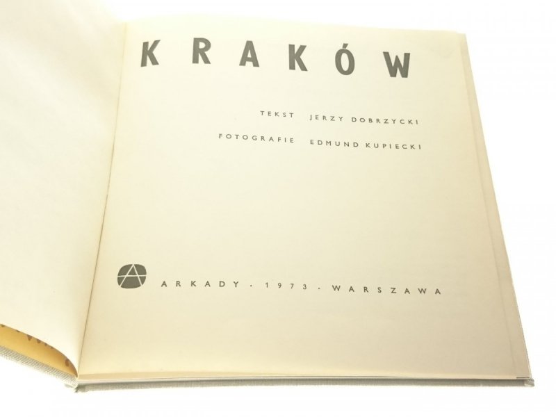 KRAKÓW - Jerzy Dobrzycki 1973
