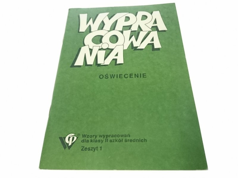 WYPRACOWANIE. OŚWIECENIE. ZESZYT 1 1997
