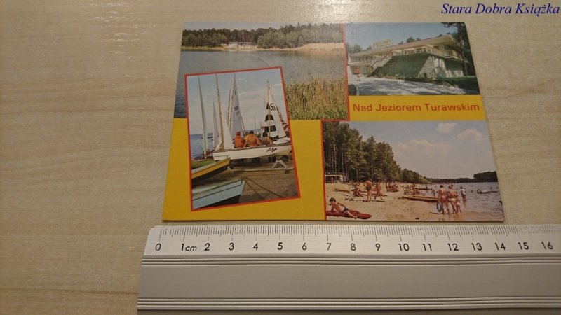 JEZIORO TURAWSKIE. ŻAGLÓWKI; PLAŻA FOT. BACZKOWSKA
